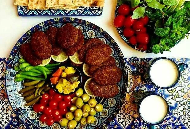 کتلت گوشت بدون تخم مرغ